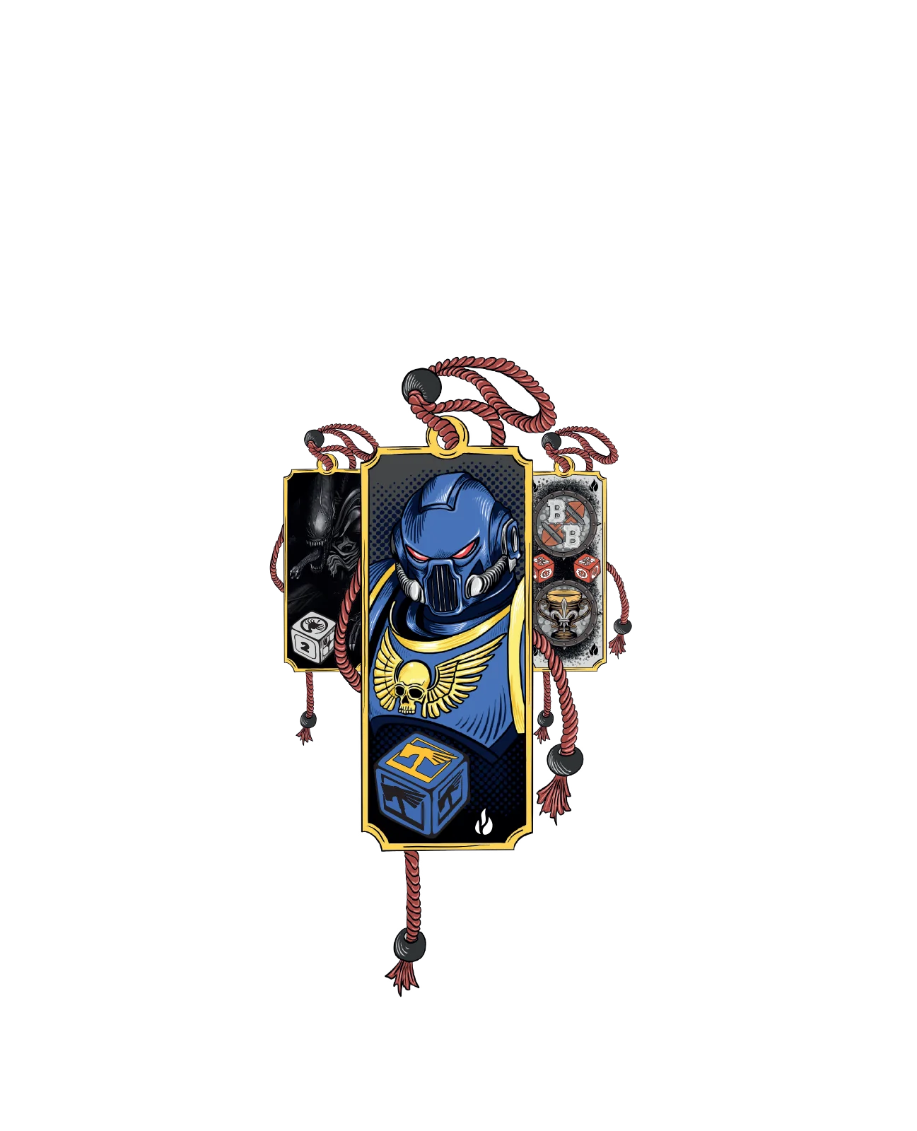Design Trio, Space Marine en avant