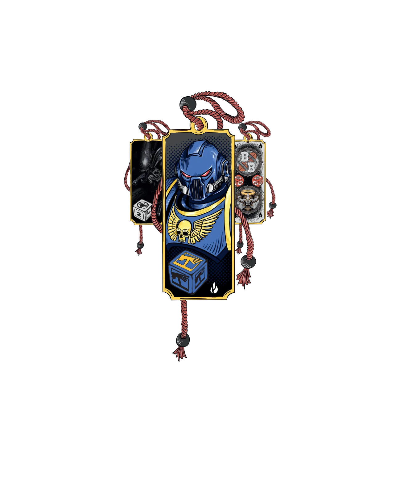 Design Trio, Space Marine en avant