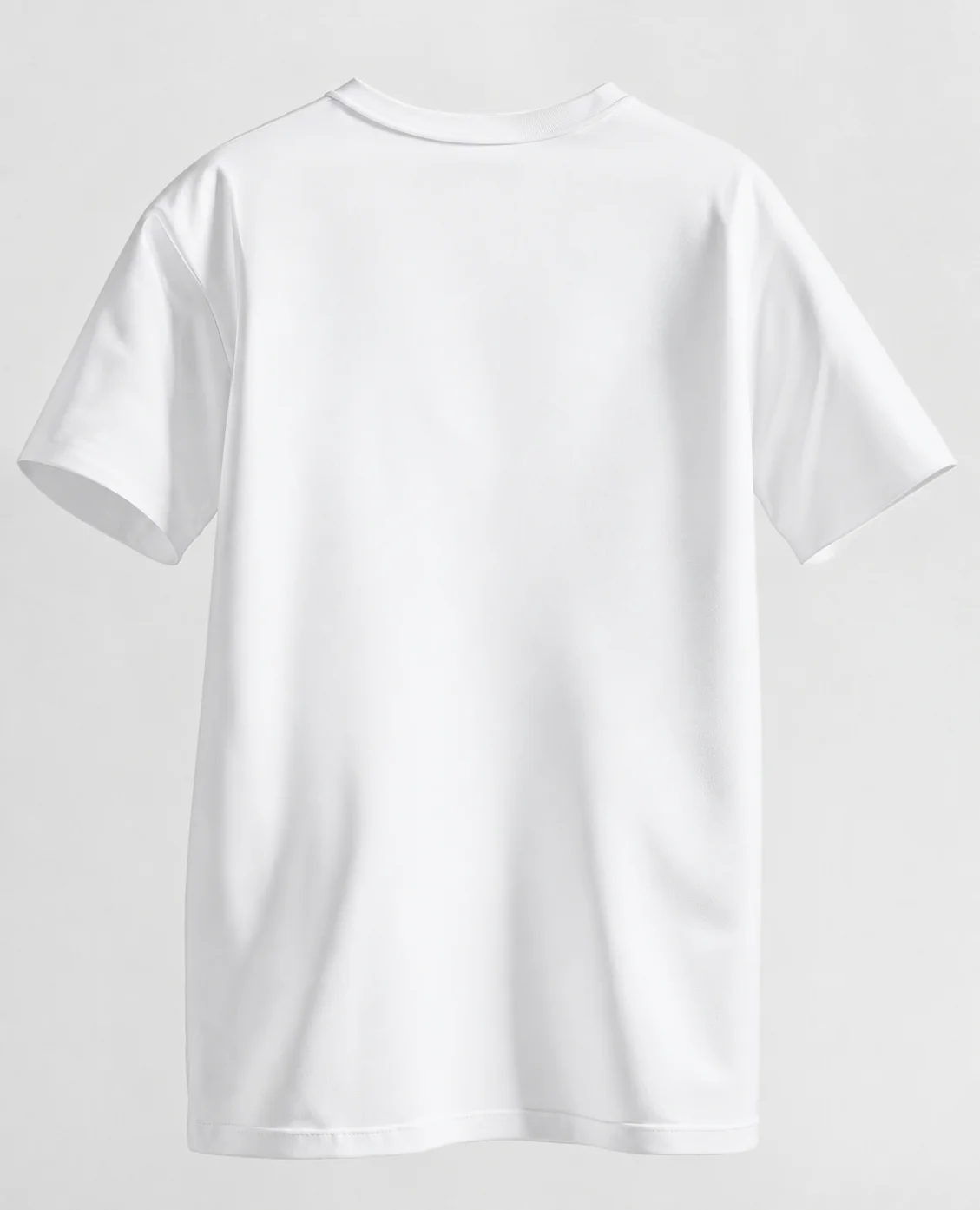 T-shirt dos, coloris blanc
